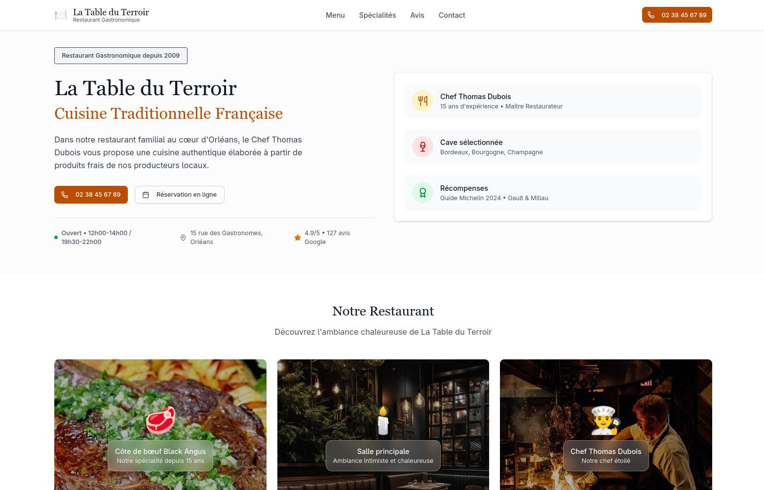 La Table du Terroir - Preview